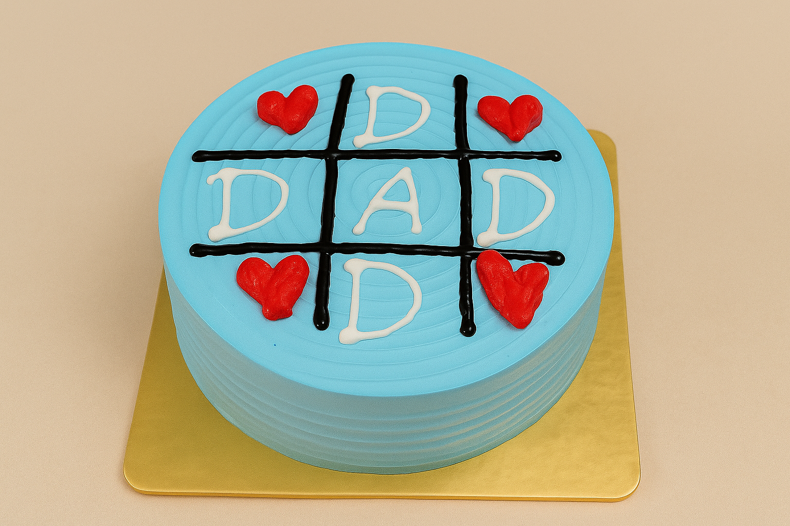 Butterscotch Father's Day Cake
